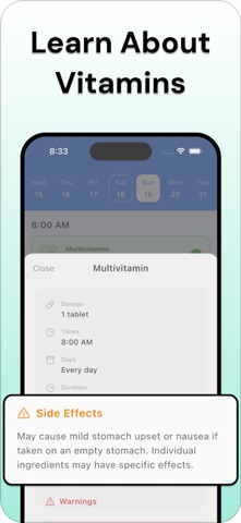 Vitamin Tracker - VitaPal Screenshot 6 of 6