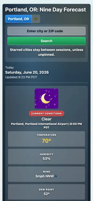 Local 9 Day Weather screenshot 3