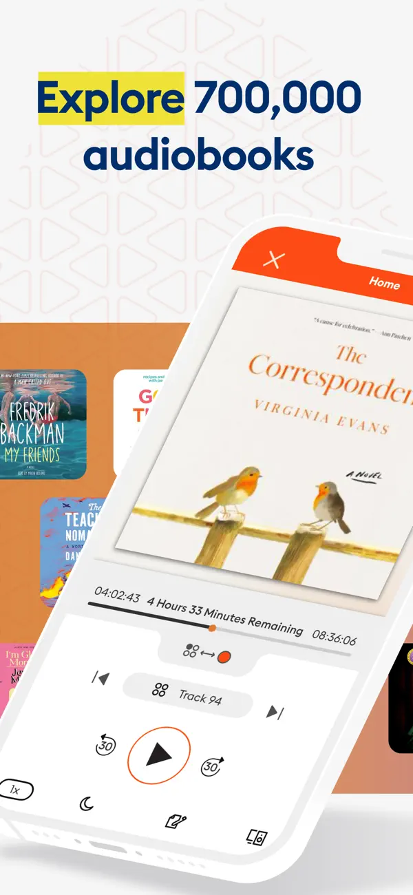 Screenshot #1 pour Audiobooks.com: Get audiobooks