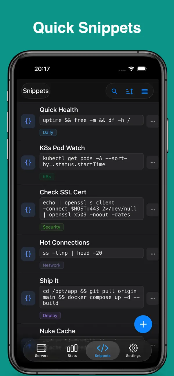 Vibe SSH Terminal Screenshot 6