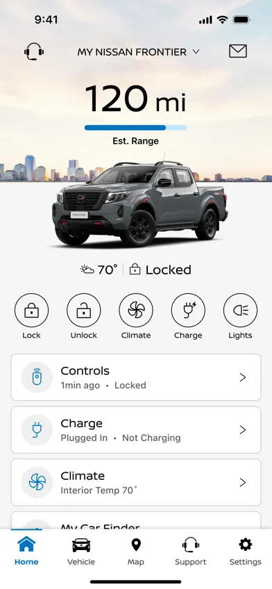 MyNISSAN® screenshot 1
