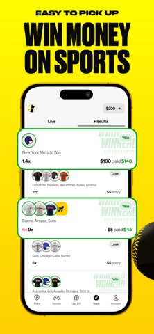 Underdog Sports iPhone screenshot