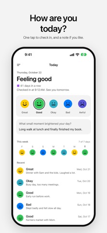 Mood Easy - Mood Tracker screenshot