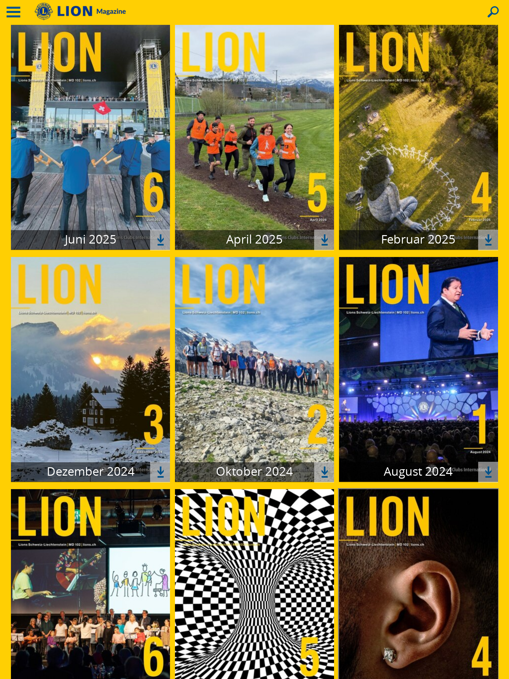 LION Magazine Switzerland screenshot 11