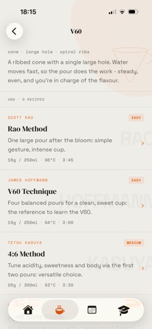 Brewed - Coffee Guide Screenshot 3 of 10