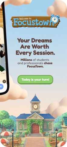 Focustown: Study With Friends App Store preview screenshot 6