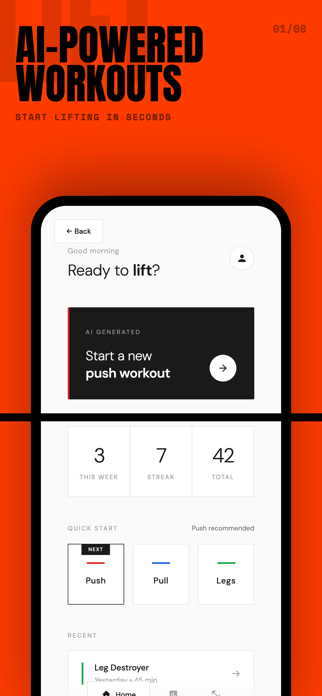 SwoleAI Screenshot 1 of 7