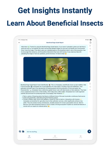 Insect Identifier: Bug ID AI iPad screenshot