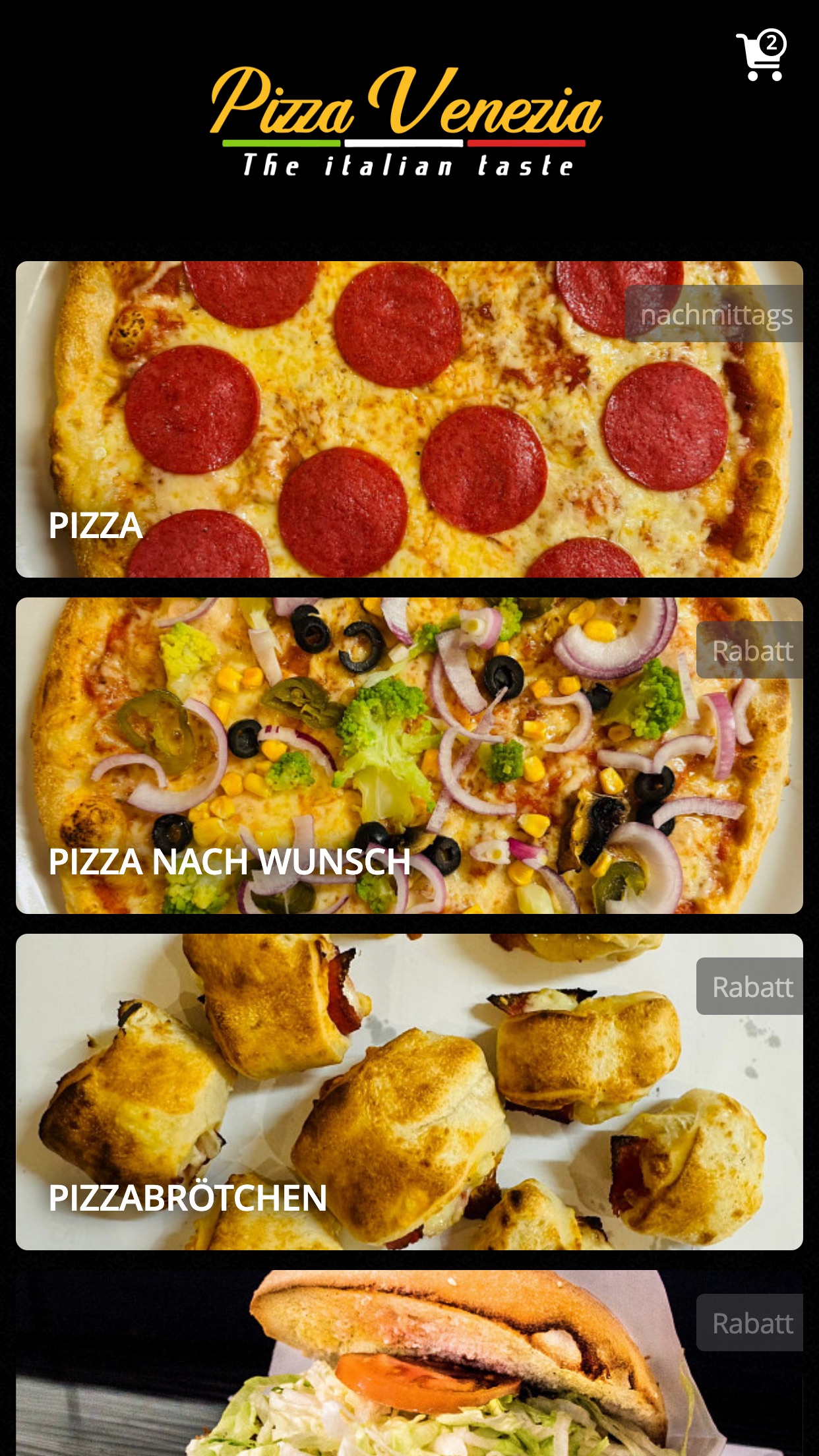 Screenshot 2 of Pizza Venezia Trier