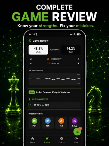 ChessThink: Chess Analysis iPad screenshot