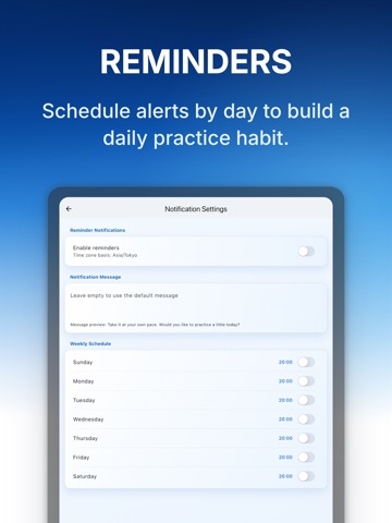 PraLoop iPad screenshot