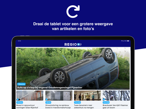 Regio15 iPad app afbeelding 5