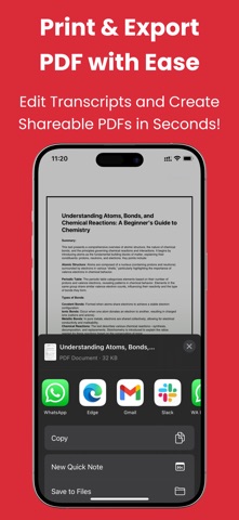 Voice Memos | AI Note Taker iPhone screenshot