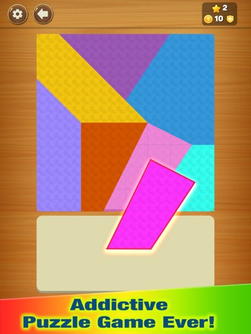 Tangram: Triangle Block Puzzle iPad screenshot