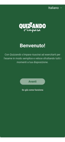 Quiz Scorte Screenshot 1 of 4