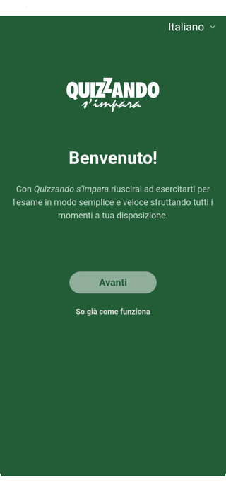 Quiz Scorte Screenshot 1 of 4