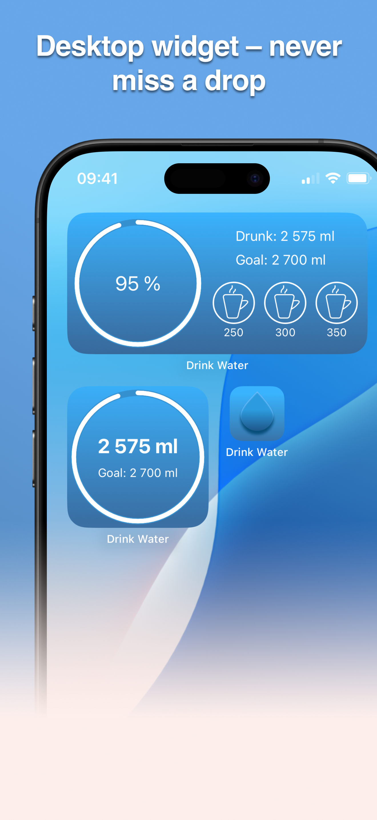 Water and Weight Tracker