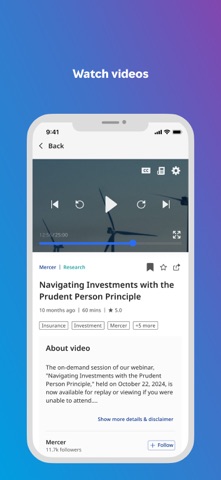 MercerInsight® Community screenshot