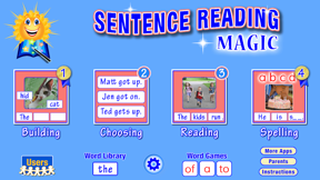 SENTENCE READING MAGIC screenshot