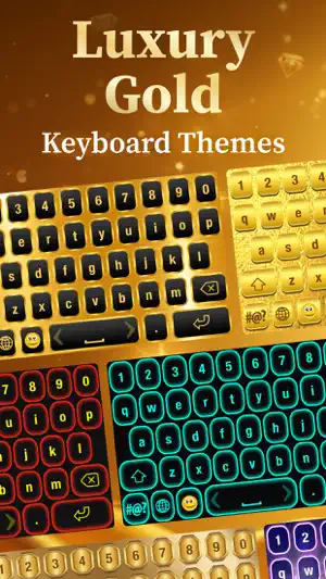 Luxury Gold Keyboard Themes screenshot 1