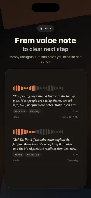 Hark - Capture & Remember screenshot 4