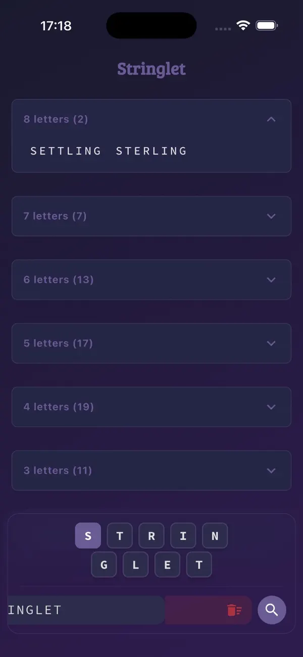 #3. Stringlet (iOS) 由: Geordee George