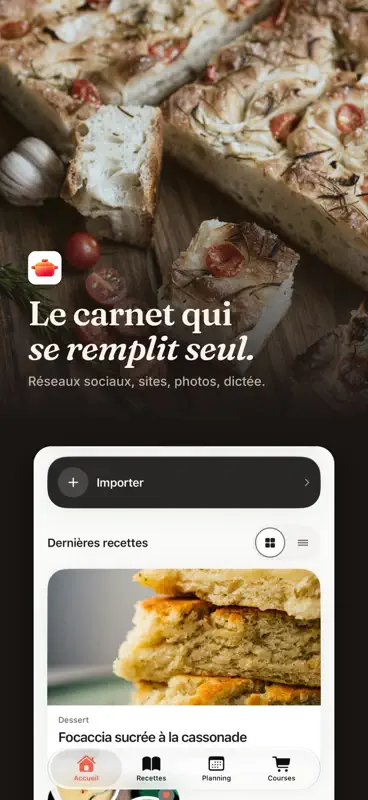 Appetit - Import de recettes screenshot 1 of 7