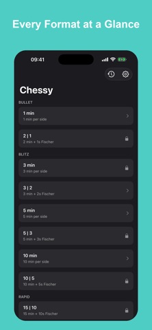 Chess Timer & Clock by Chessy Screenshot 2 of 5