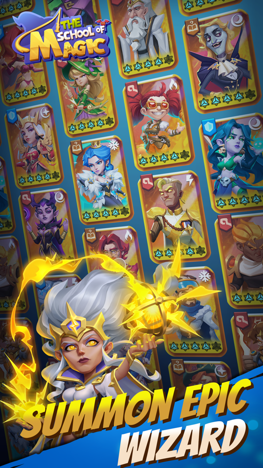 #3. Idle Fantasy Magic School:TD (iOS) 由: Shenzhen Blackstream Interactive Entertainment Co., Ltd.
