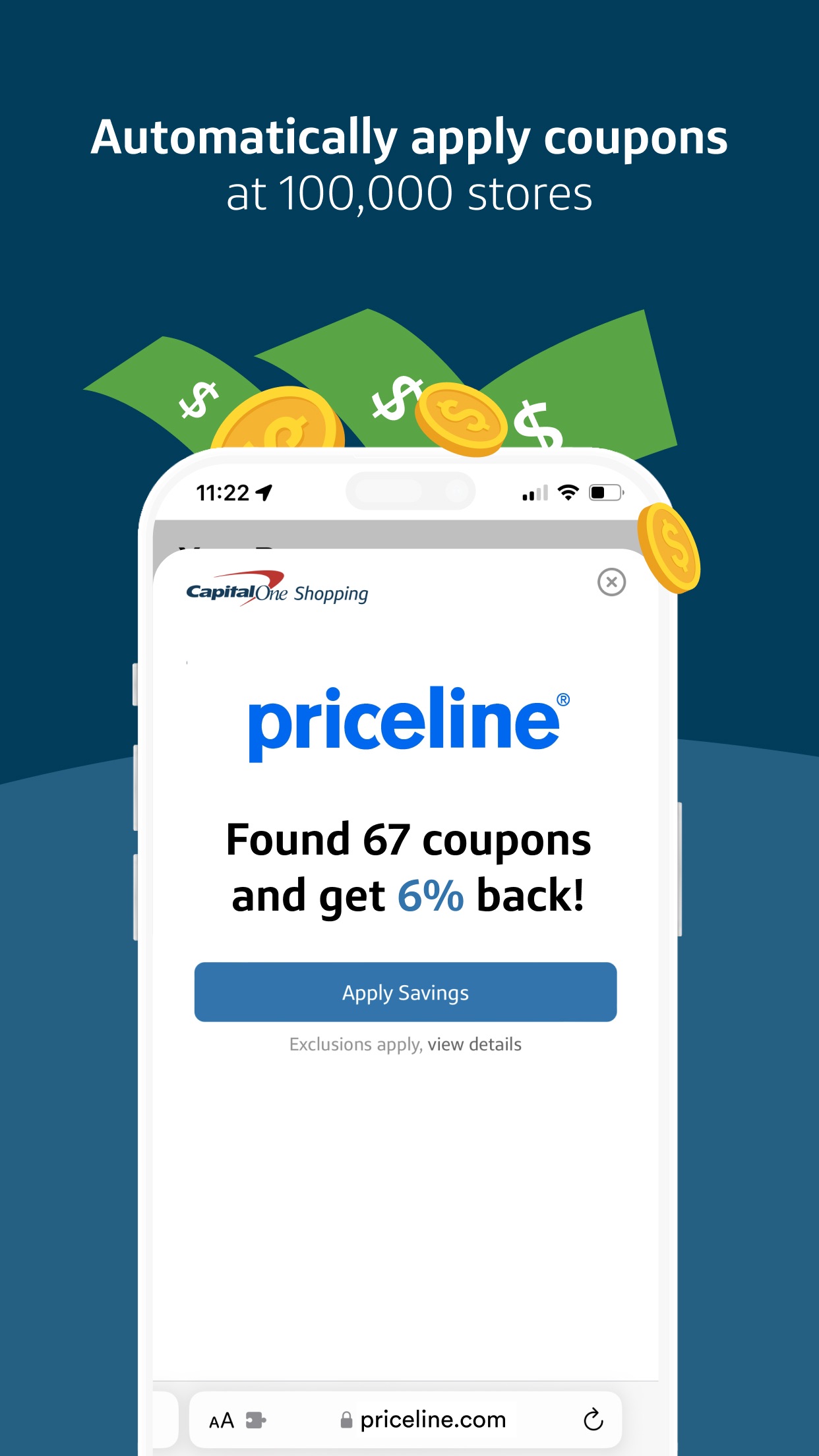 Capital One Shopping: Save Now screenshot 2