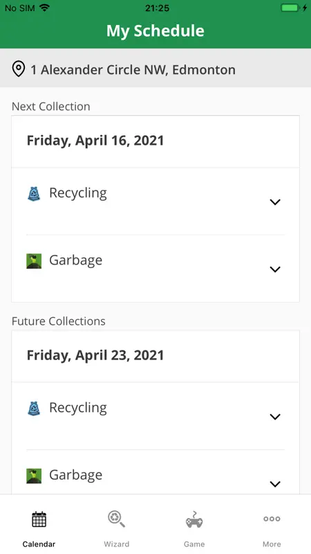 Edmonton Waste Wise screenshot 3 of 5