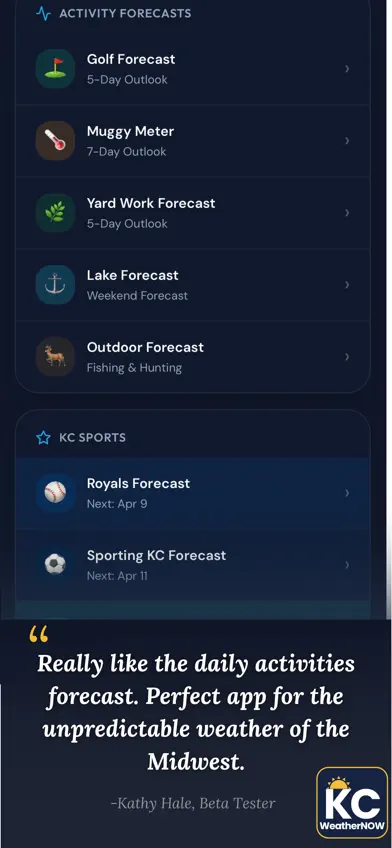 KC WeatherNOW screenshot 2