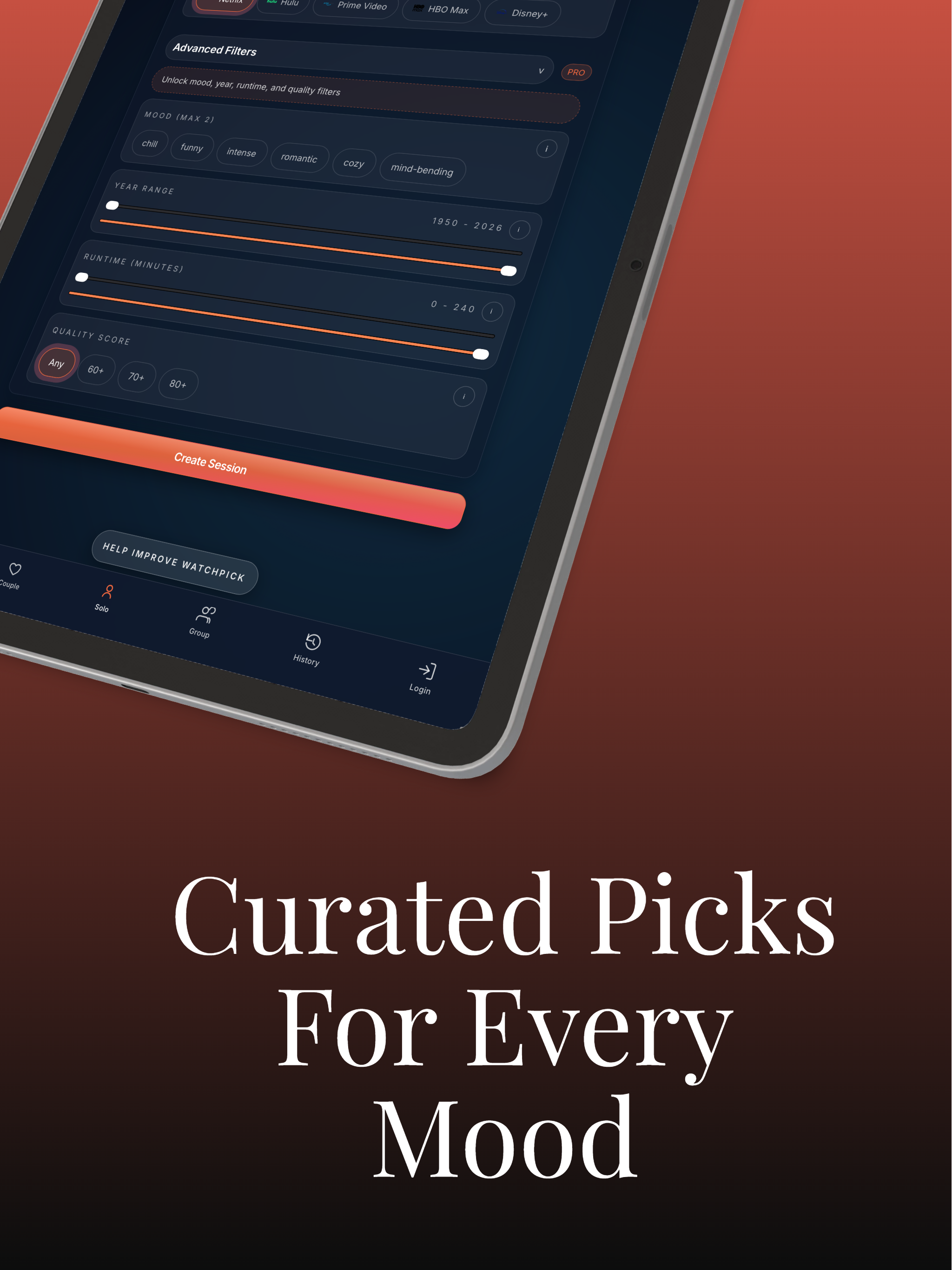 WatchPick: Swipe to Decide screenshot 9