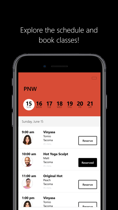 EXPAND YOGA STUDIO screenshot