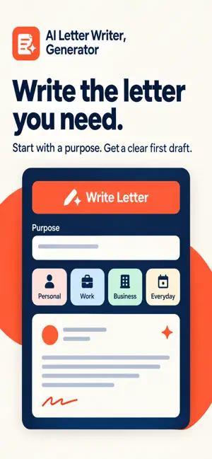 AI Letter Writer & Generator screenshot 1