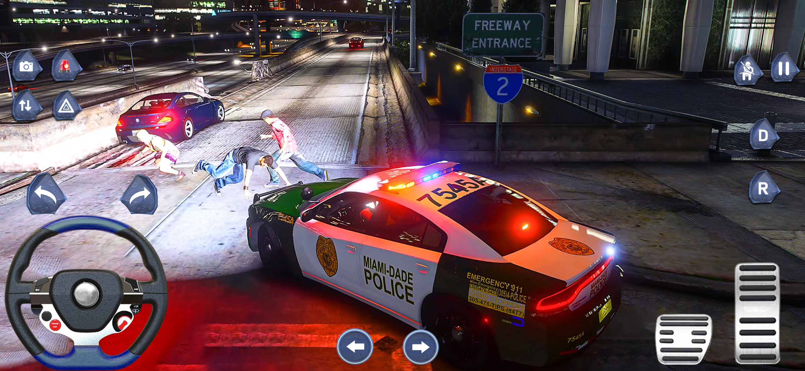 Police Car Driving Chase Games screenshot 3