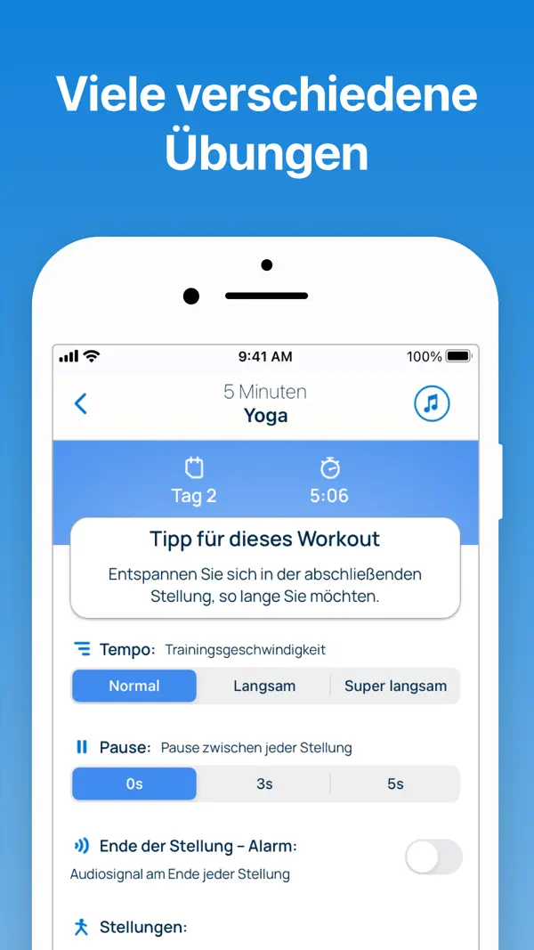 5 Minuten Yoga Screenshot 4
