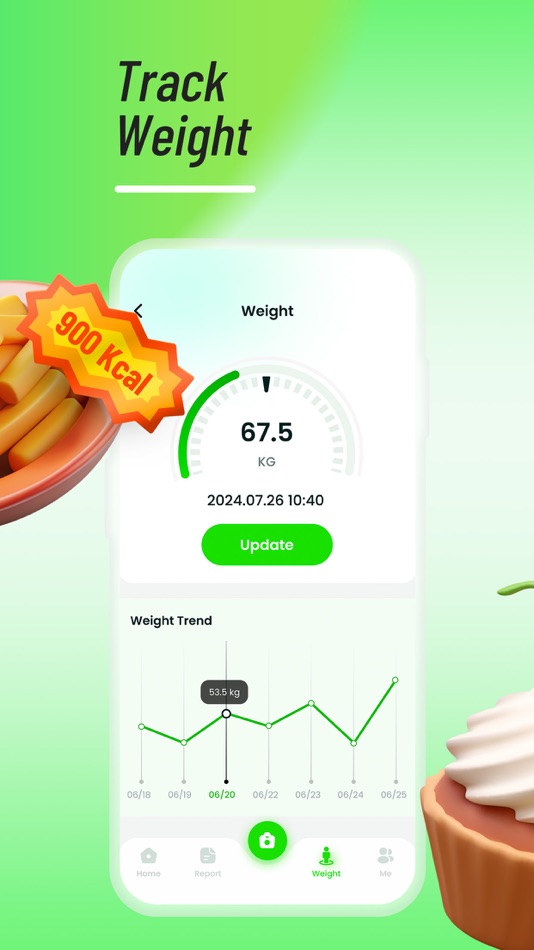#6. CalorieScan:AI Calorie Tracker (iOS) 由: Runtopia Technology Co.
