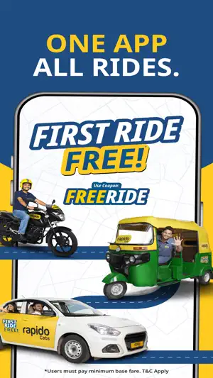 Rapido: Bike-Taxi, Auto & Cabs screenshot 1