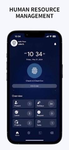 NEXA HRM screenshot