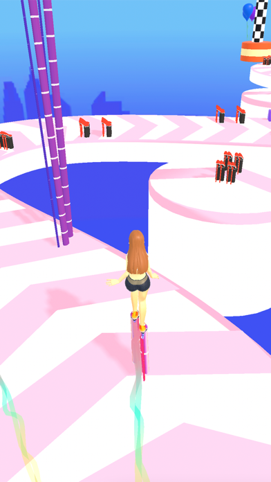 High heels - Running girl game Screenshot