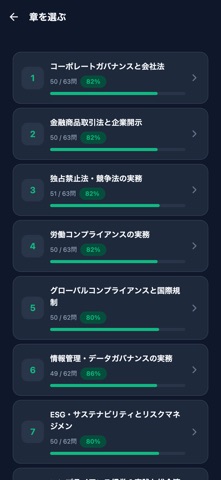 ビジネスコンプライアンス上級対策 のスクリーンショット