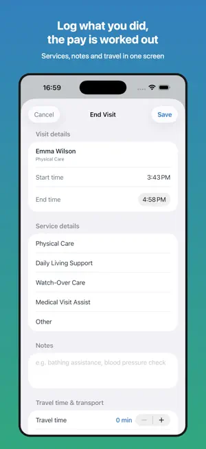 CareHours: Caregiver Wages screenshot 2
