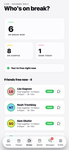 BreakMate Campus screenshot 2