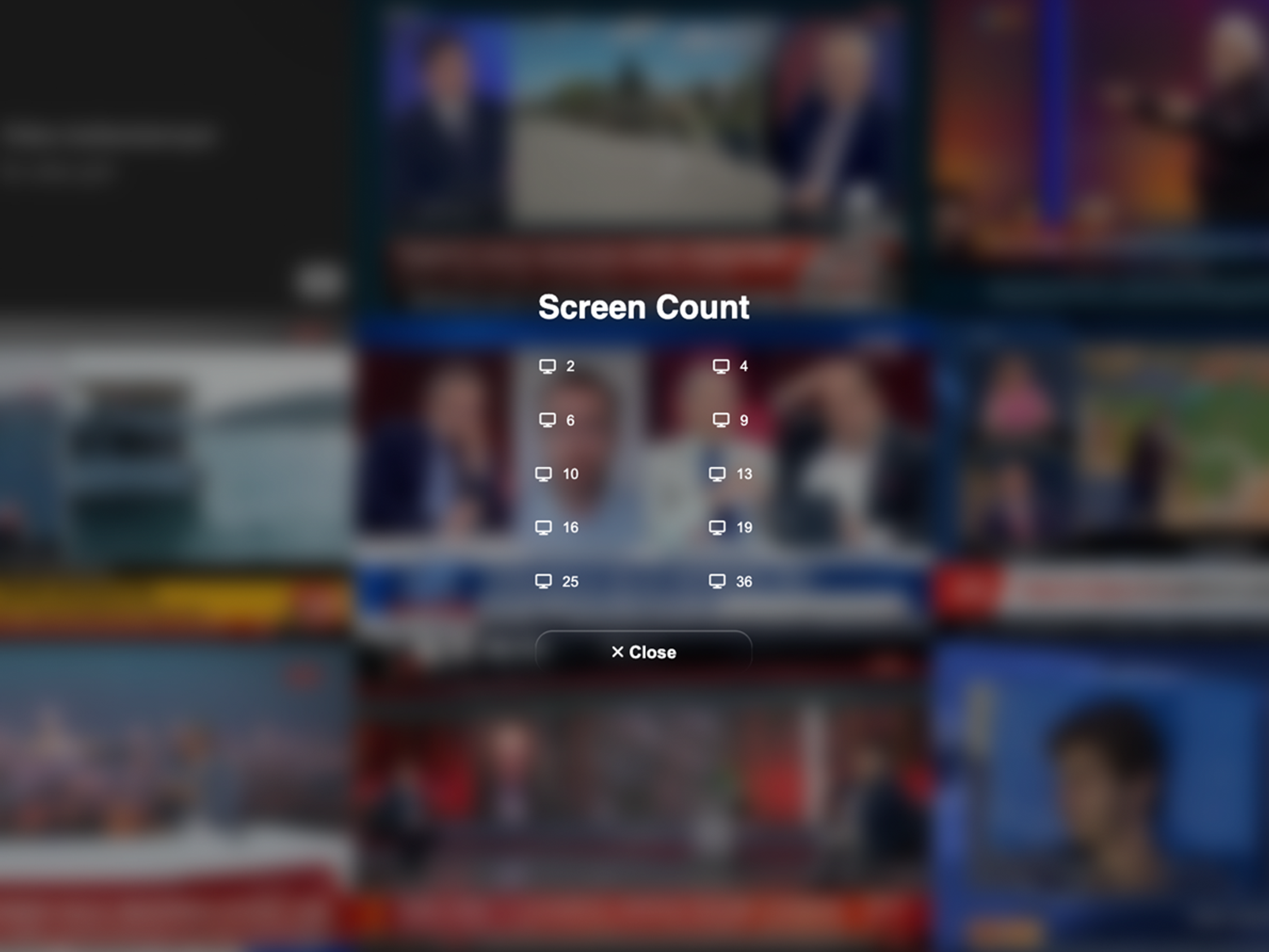 Multi Screen TV Live screenshot 4