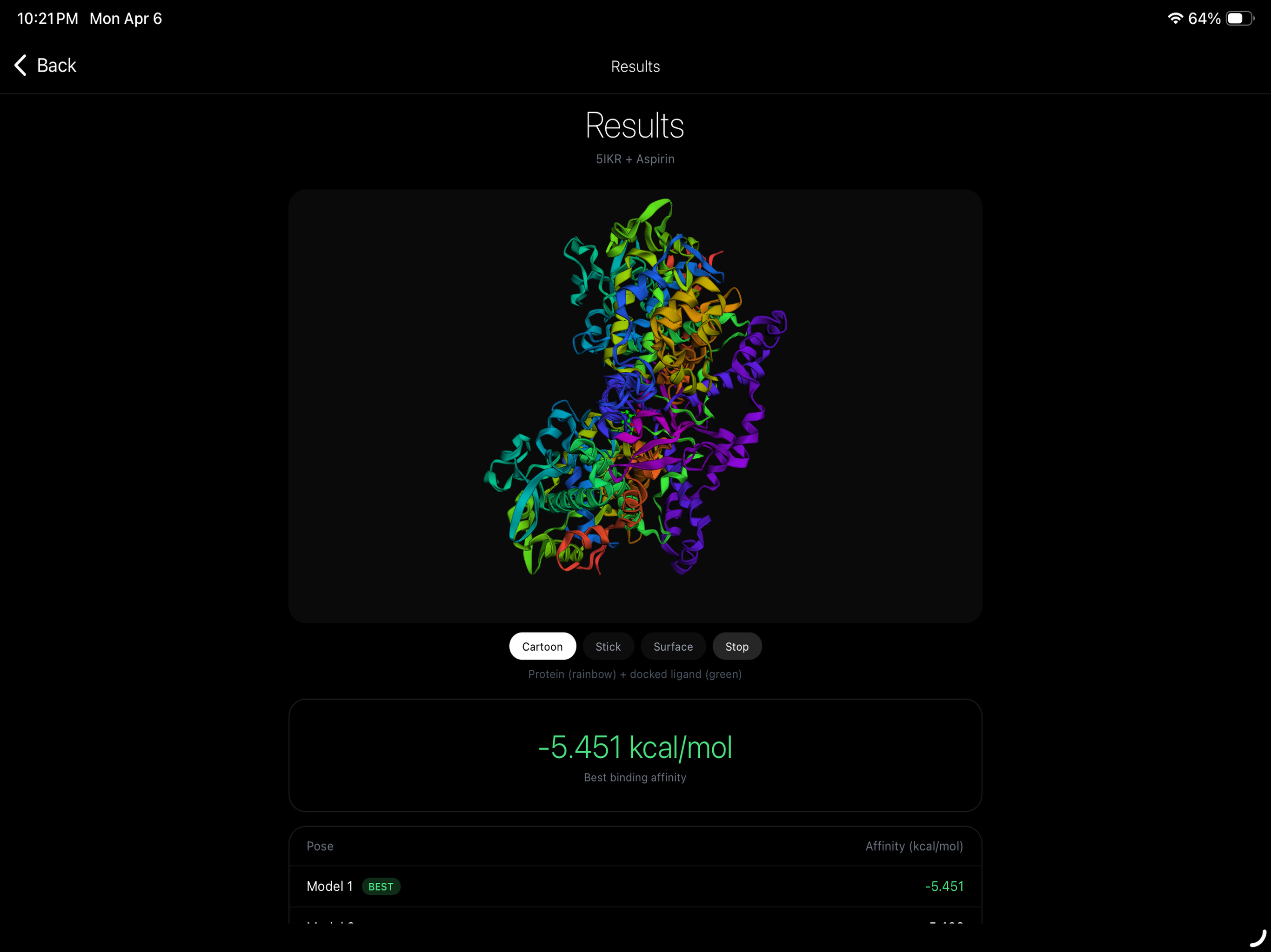 MolDock - Protein-Ligand Dock screenshot 7