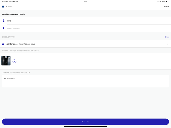 App screenshot