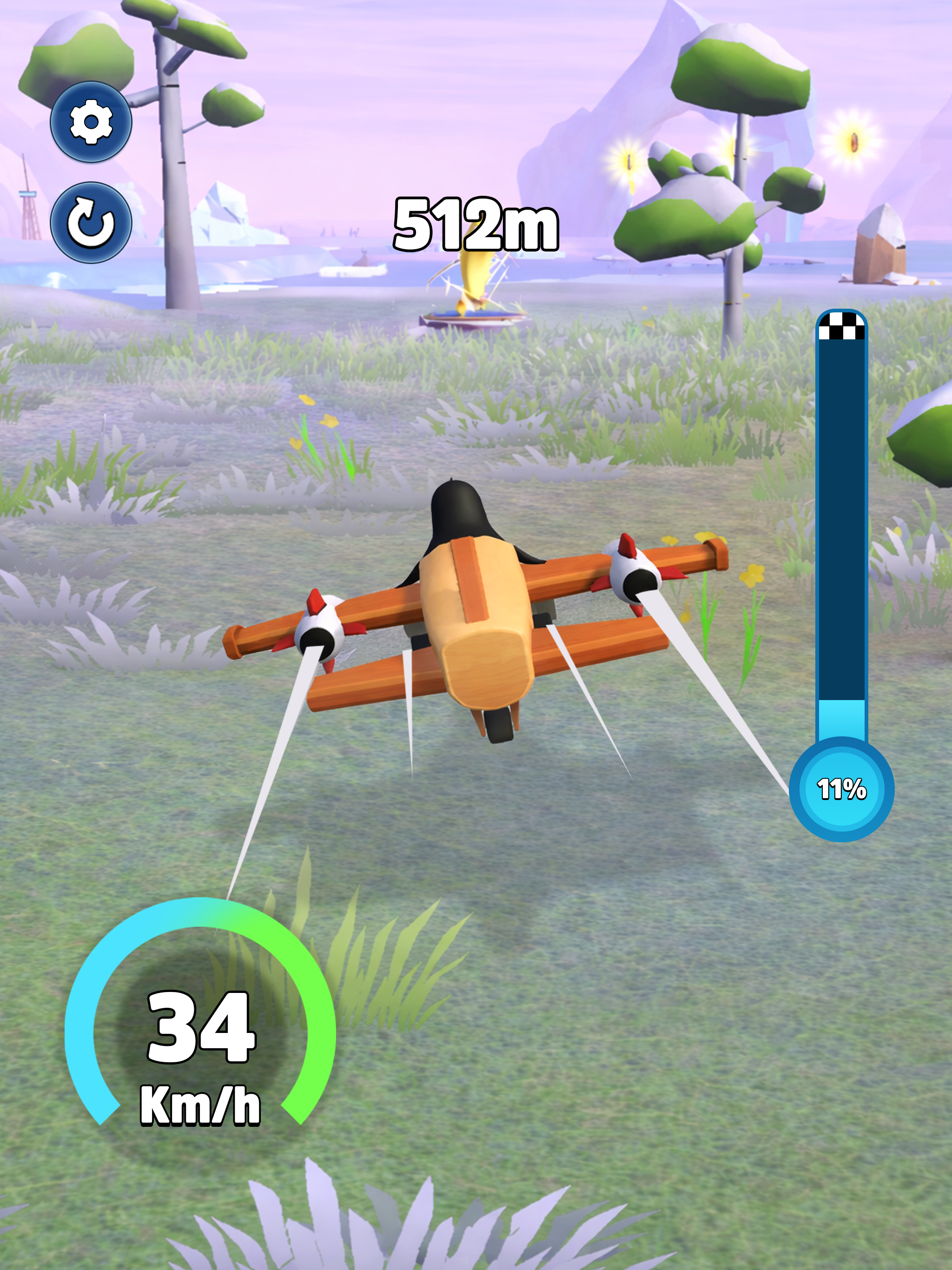 Penguin Pilot: Plane Flight screenshot 7