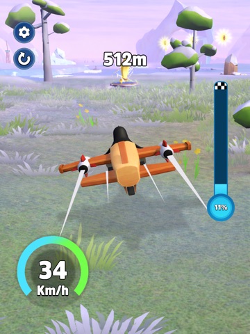 Penguin Pilot: Plane Flight iPad screenshot