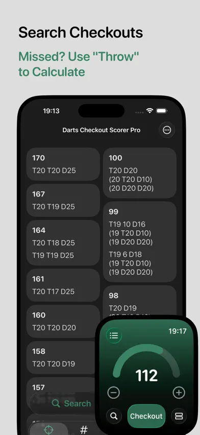 Darts Checkout Scorer Pro screenshot 4